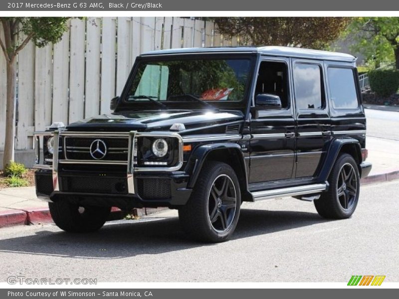 Black / Grey/Black 2017 Mercedes-Benz G 63 AMG
