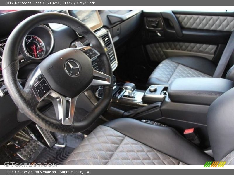 Black / Grey/Black 2017 Mercedes-Benz G 63 AMG