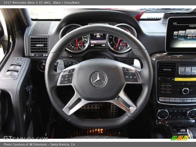 Black / Grey/Black 2017 Mercedes-Benz G 63 AMG