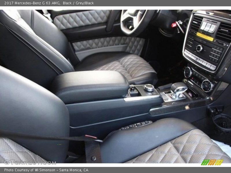 Black / Grey/Black 2017 Mercedes-Benz G 63 AMG