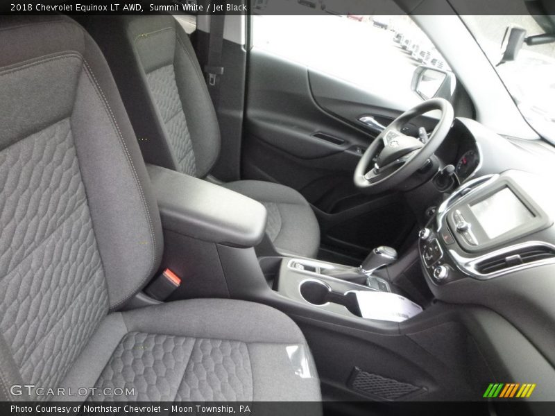 Summit White / Jet Black 2018 Chevrolet Equinox LT AWD