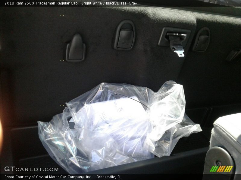 Bright White / Black/Diesel Gray 2018 Ram 2500 Tradesman Regular Cab