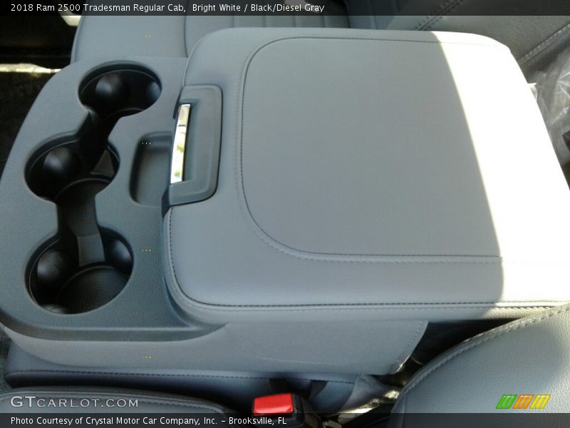 Bright White / Black/Diesel Gray 2018 Ram 2500 Tradesman Regular Cab