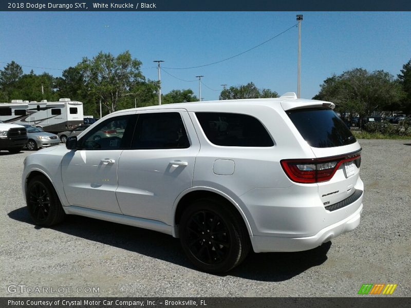 White Knuckle / Black 2018 Dodge Durango SXT