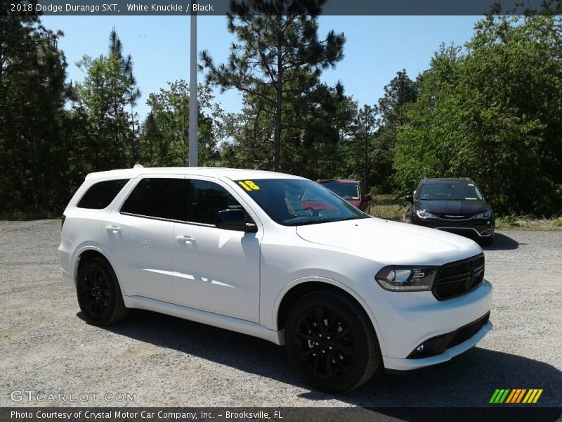 White Knuckle / Black 2018 Dodge Durango SXT