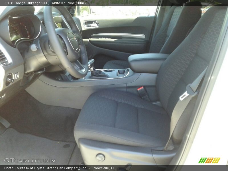 White Knuckle / Black 2018 Dodge Durango SXT