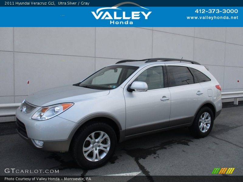 Ultra Silver / Gray 2011 Hyundai Veracruz GLS