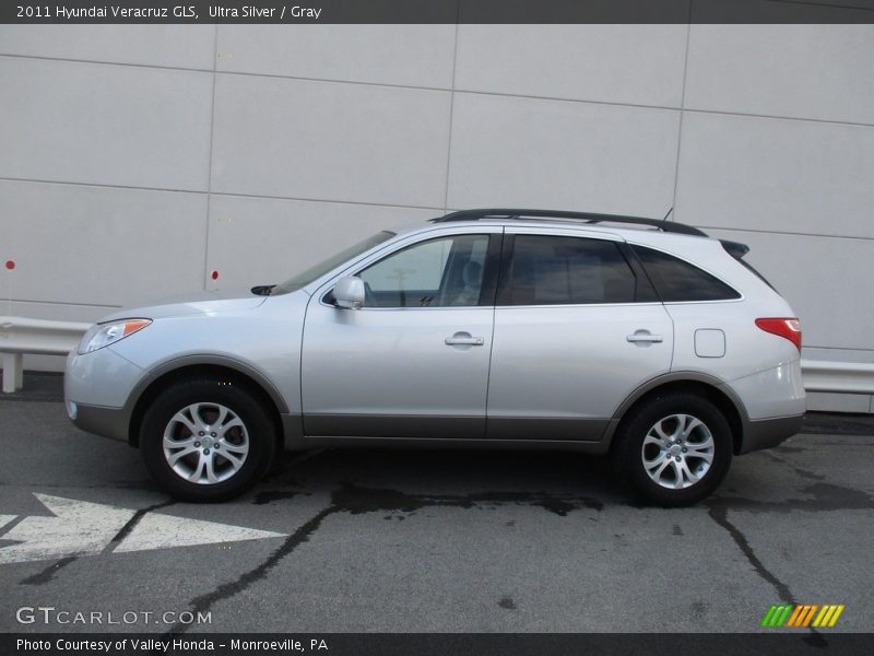 Ultra Silver / Gray 2011 Hyundai Veracruz GLS