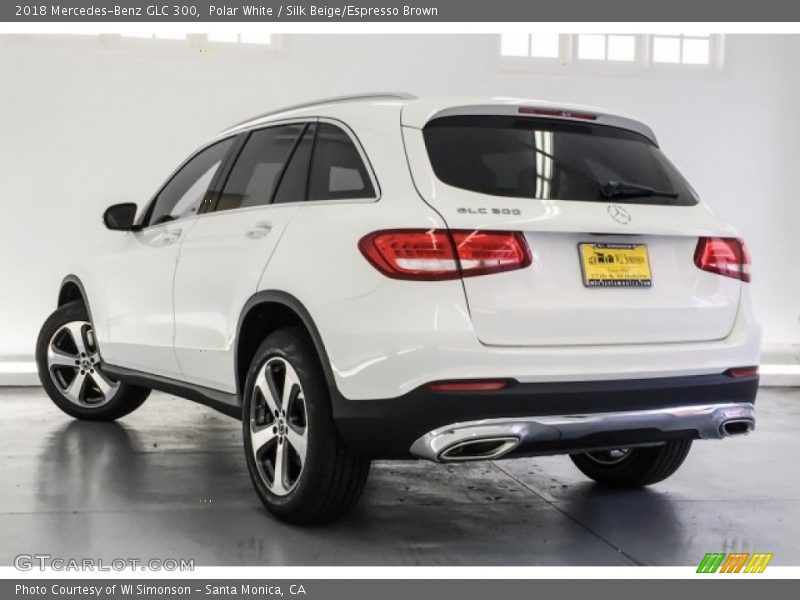 Polar White / Silk Beige/Espresso Brown 2018 Mercedes-Benz GLC 300