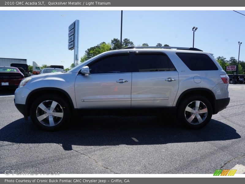 Quicksilver Metallic / Light Titanium 2010 GMC Acadia SLT