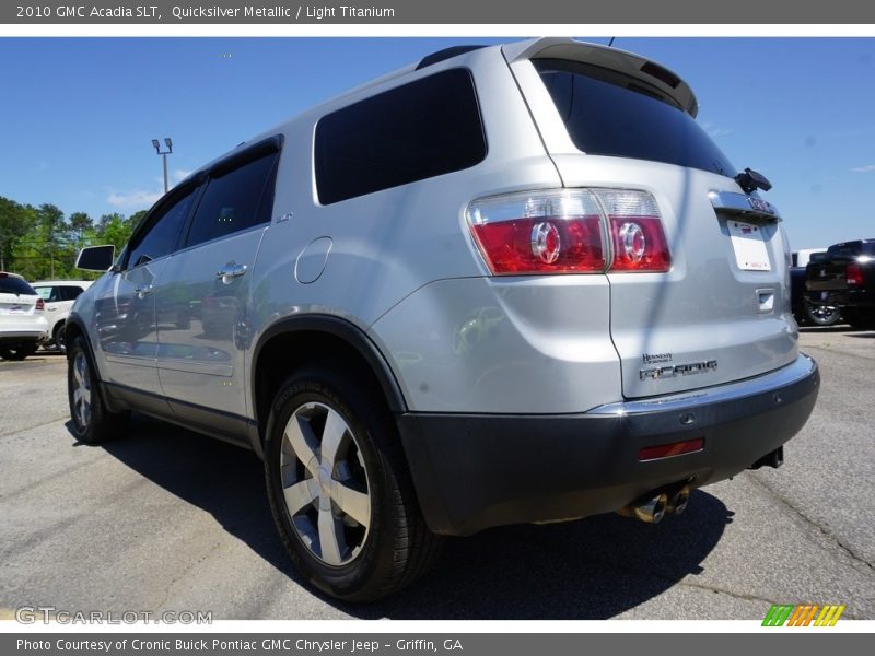 Quicksilver Metallic / Light Titanium 2010 GMC Acadia SLT