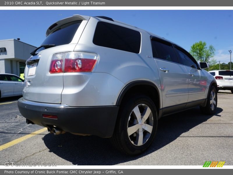 Quicksilver Metallic / Light Titanium 2010 GMC Acadia SLT