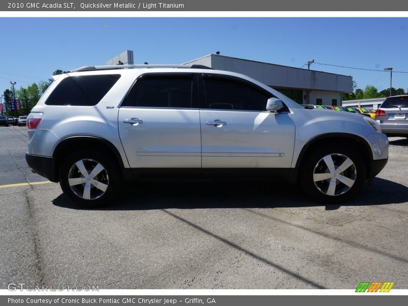 Quicksilver Metallic / Light Titanium 2010 GMC Acadia SLT