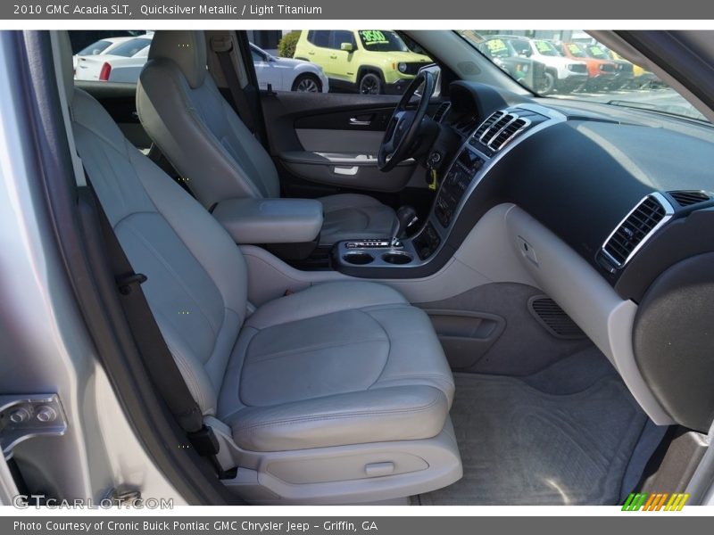 Quicksilver Metallic / Light Titanium 2010 GMC Acadia SLT