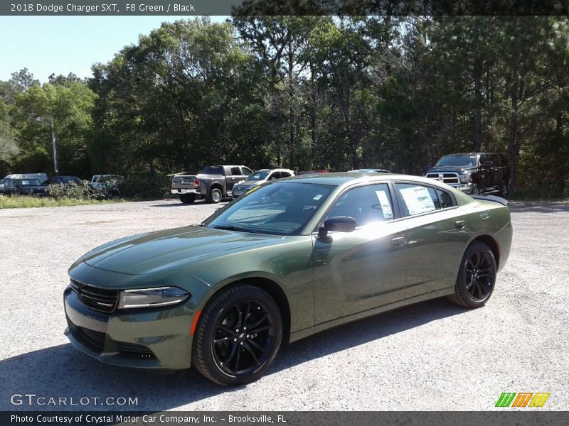 F8 Green / Black 2018 Dodge Charger SXT