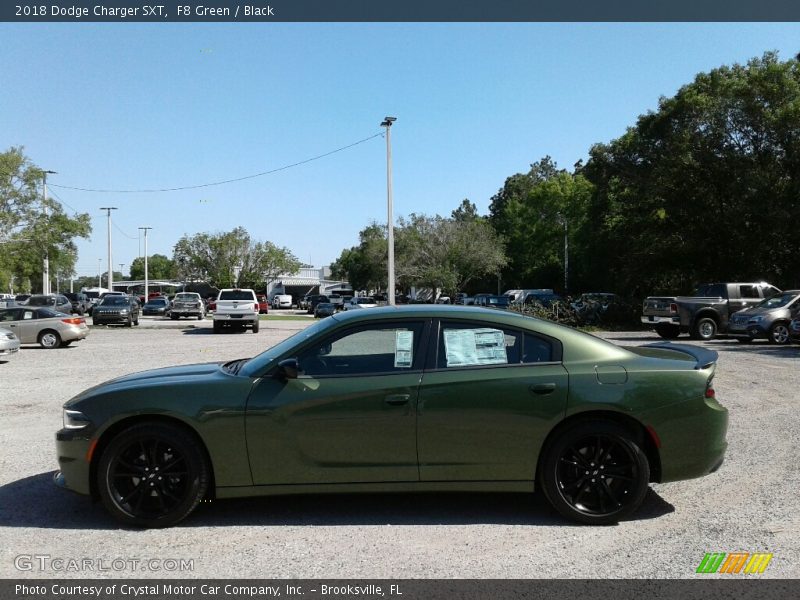 F8 Green / Black 2018 Dodge Charger SXT