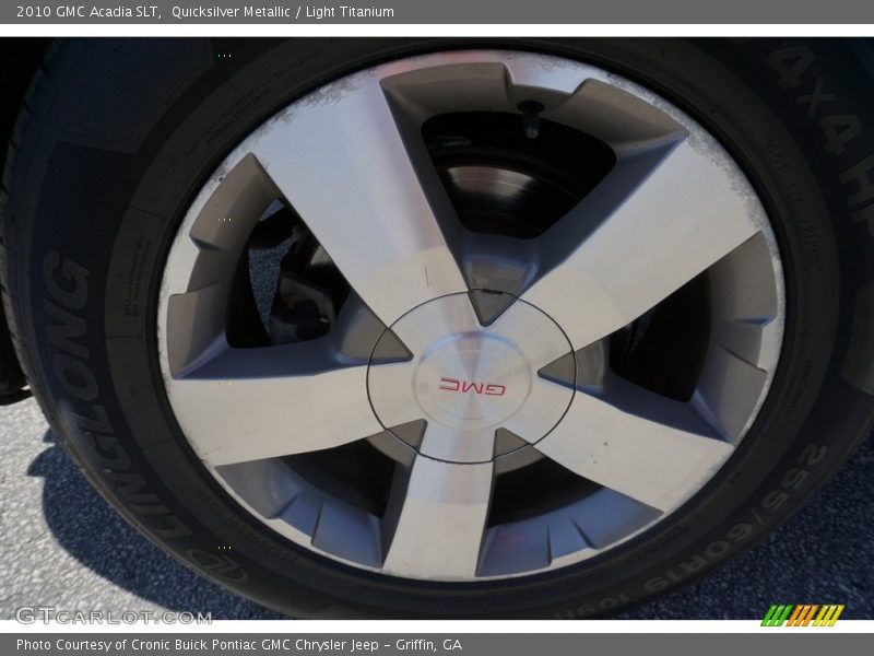 Quicksilver Metallic / Light Titanium 2010 GMC Acadia SLT