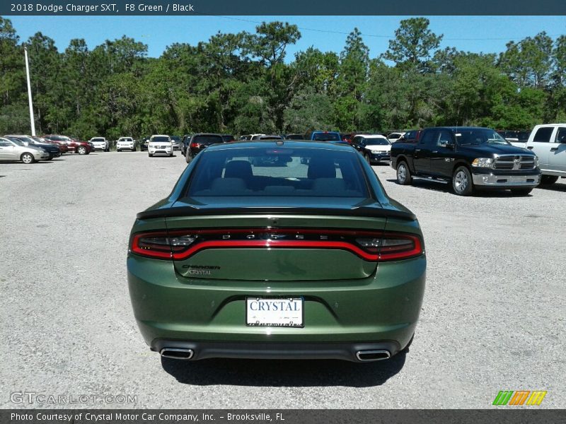 F8 Green / Black 2018 Dodge Charger SXT