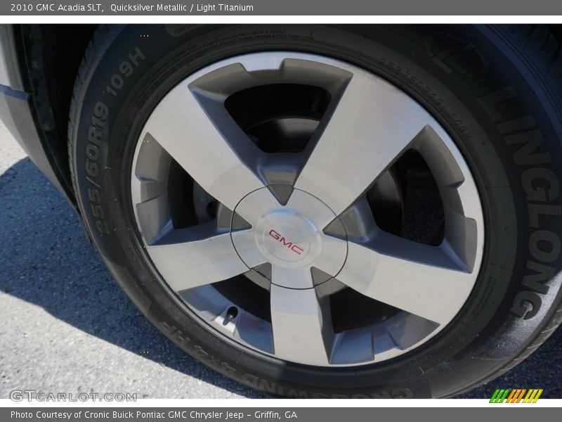 Quicksilver Metallic / Light Titanium 2010 GMC Acadia SLT