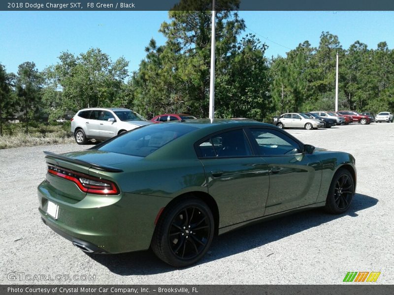 F8 Green / Black 2018 Dodge Charger SXT