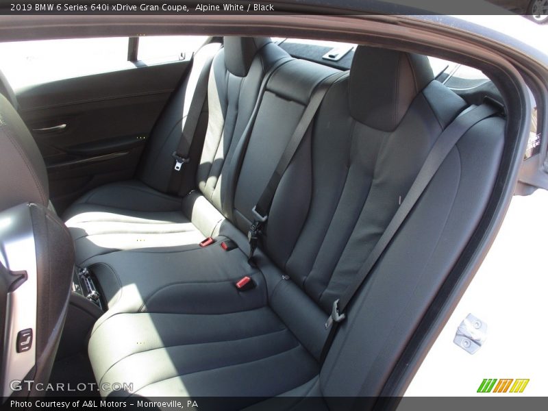 Rear Seat of 2019 6 Series 640i xDrive Gran Coupe