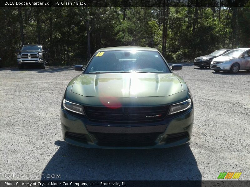 F8 Green / Black 2018 Dodge Charger SXT
