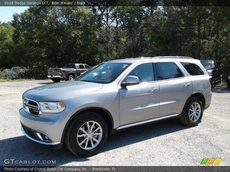 Billet Metallic / Black 2018 Dodge Durango SXT