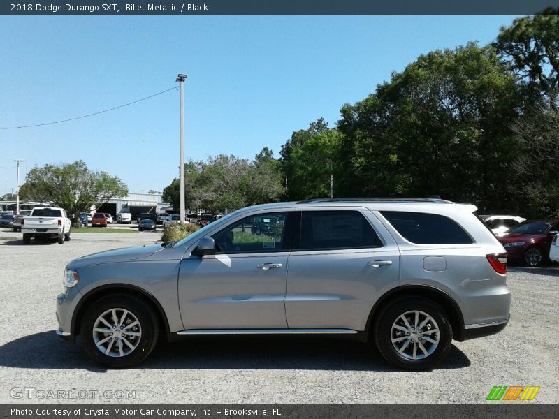 Billet Metallic / Black 2018 Dodge Durango SXT