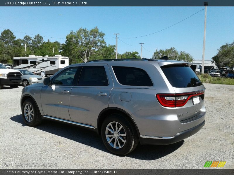 Billet Metallic / Black 2018 Dodge Durango SXT