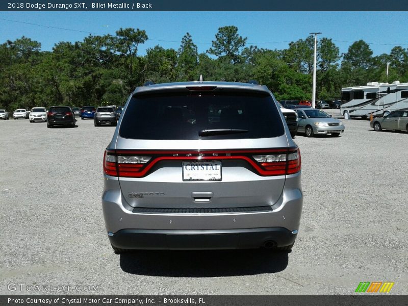 Billet Metallic / Black 2018 Dodge Durango SXT