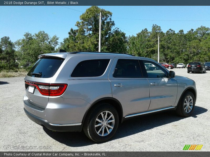 Billet Metallic / Black 2018 Dodge Durango SXT