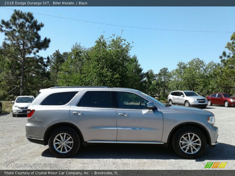 Billet Metallic / Black 2018 Dodge Durango SXT