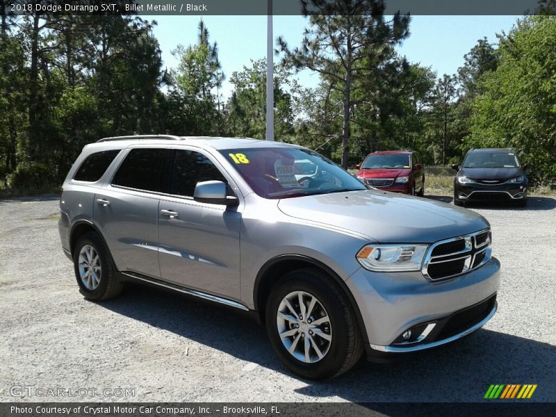 Billet Metallic / Black 2018 Dodge Durango SXT