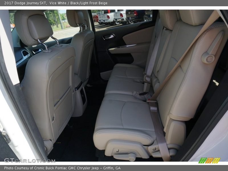 Vice White / Black/Light Frost Beige 2017 Dodge Journey SXT