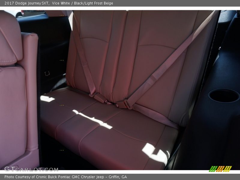 Vice White / Black/Light Frost Beige 2017 Dodge Journey SXT