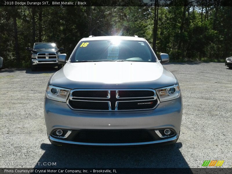 Billet Metallic / Black 2018 Dodge Durango SXT