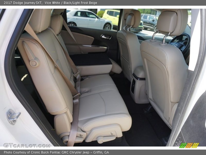 Vice White / Black/Light Frost Beige 2017 Dodge Journey SXT
