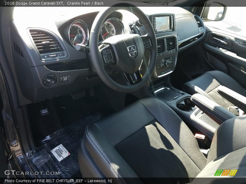 Granite Pearl / Black 2018 Dodge Grand Caravan SXT