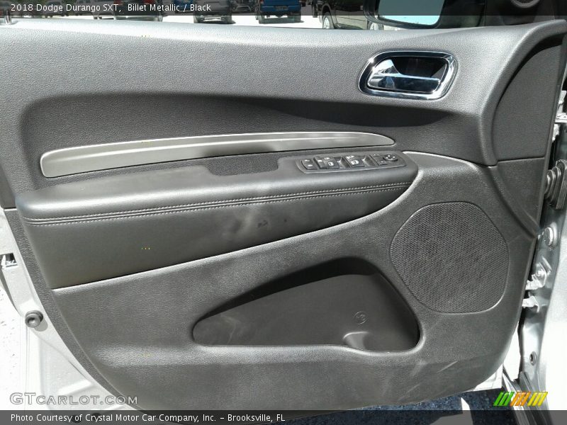 Billet Metallic / Black 2018 Dodge Durango SXT