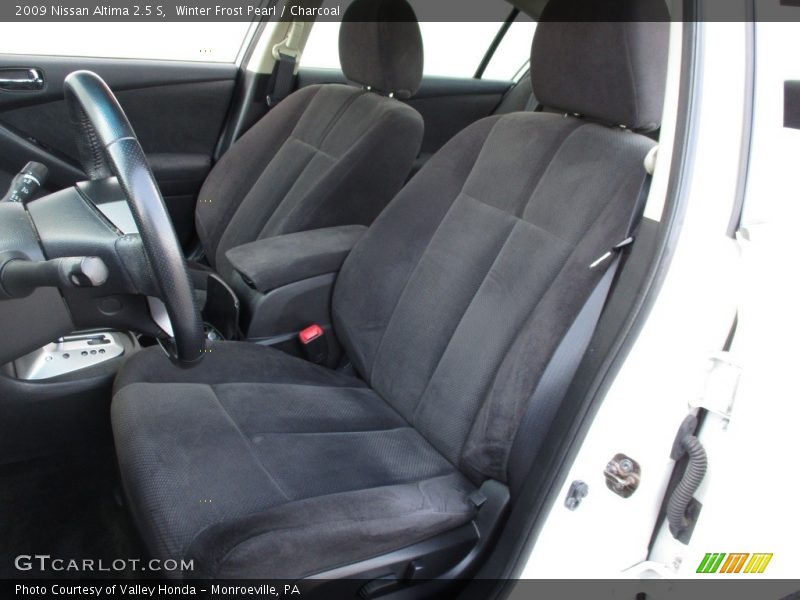 Winter Frost Pearl / Charcoal 2009 Nissan Altima 2.5 S