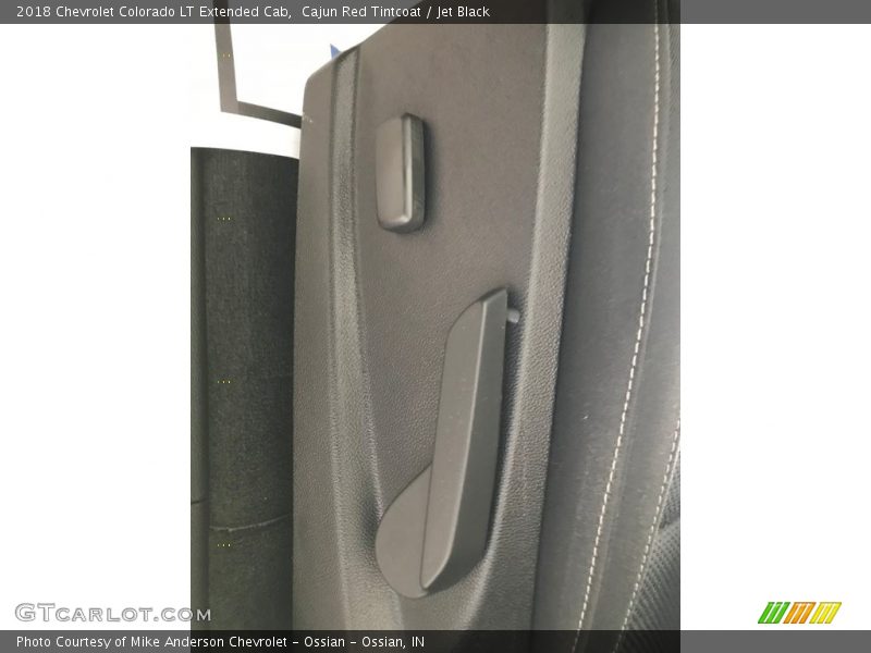 Cajun Red Tintcoat / Jet Black 2018 Chevrolet Colorado LT Extended Cab