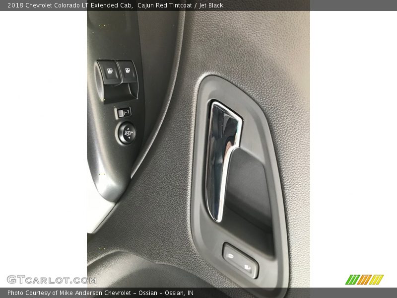 Cajun Red Tintcoat / Jet Black 2018 Chevrolet Colorado LT Extended Cab