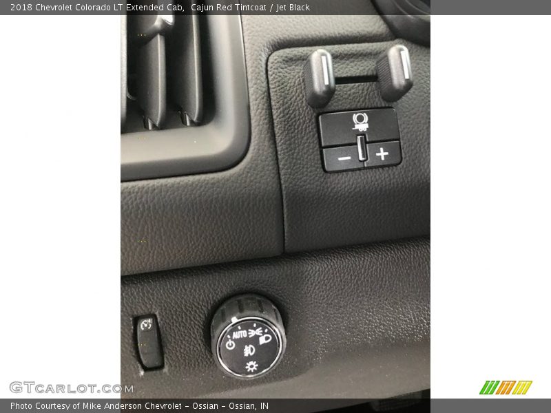 Cajun Red Tintcoat / Jet Black 2018 Chevrolet Colorado LT Extended Cab