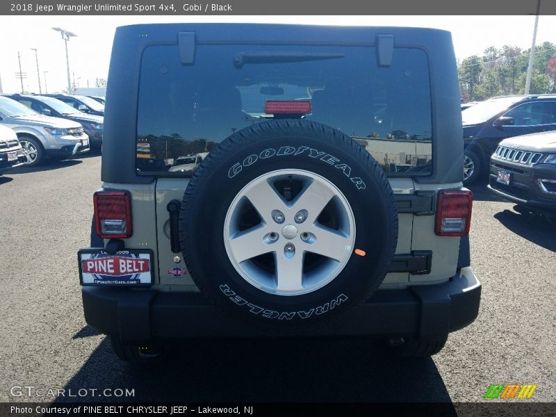 Gobi / Black 2018 Jeep Wrangler Unlimited Sport 4x4