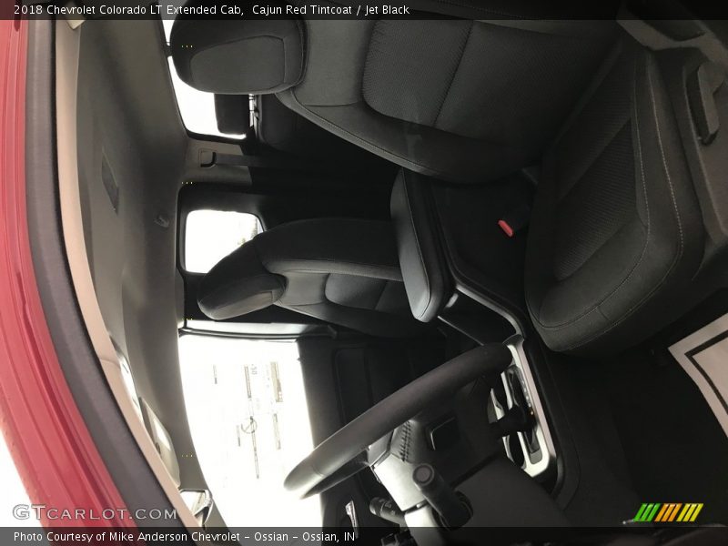 Cajun Red Tintcoat / Jet Black 2018 Chevrolet Colorado LT Extended Cab