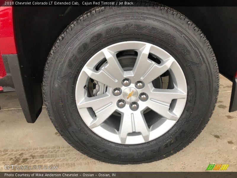 Cajun Red Tintcoat / Jet Black 2018 Chevrolet Colorado LT Extended Cab