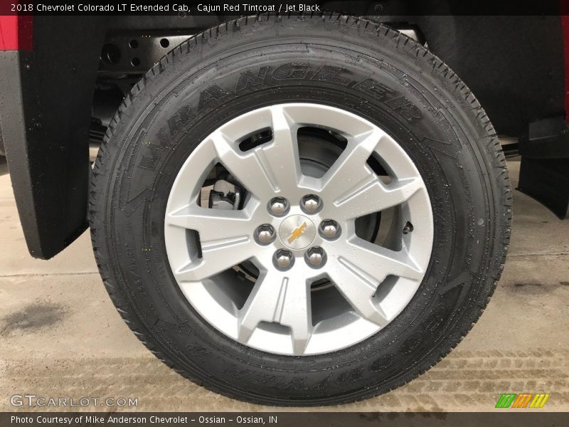 Cajun Red Tintcoat / Jet Black 2018 Chevrolet Colorado LT Extended Cab