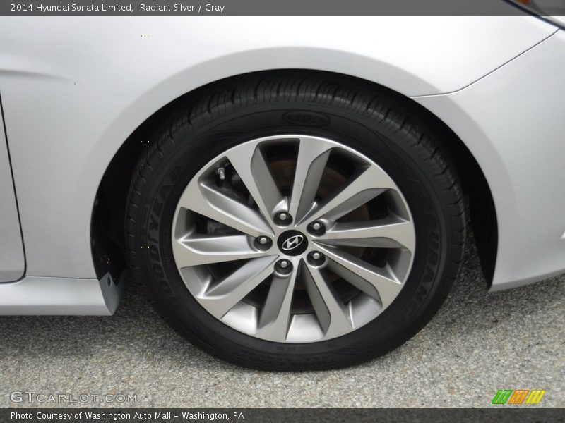 Radiant Silver / Gray 2014 Hyundai Sonata Limited