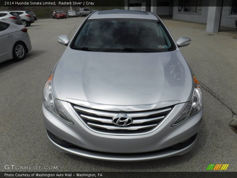 Radiant Silver / Gray 2014 Hyundai Sonata Limited