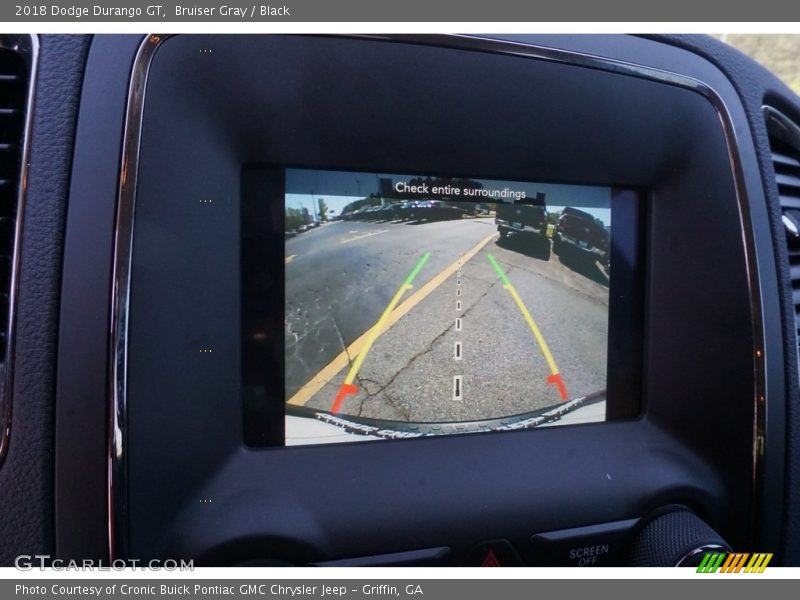 Bruiser Gray / Black 2018 Dodge Durango GT